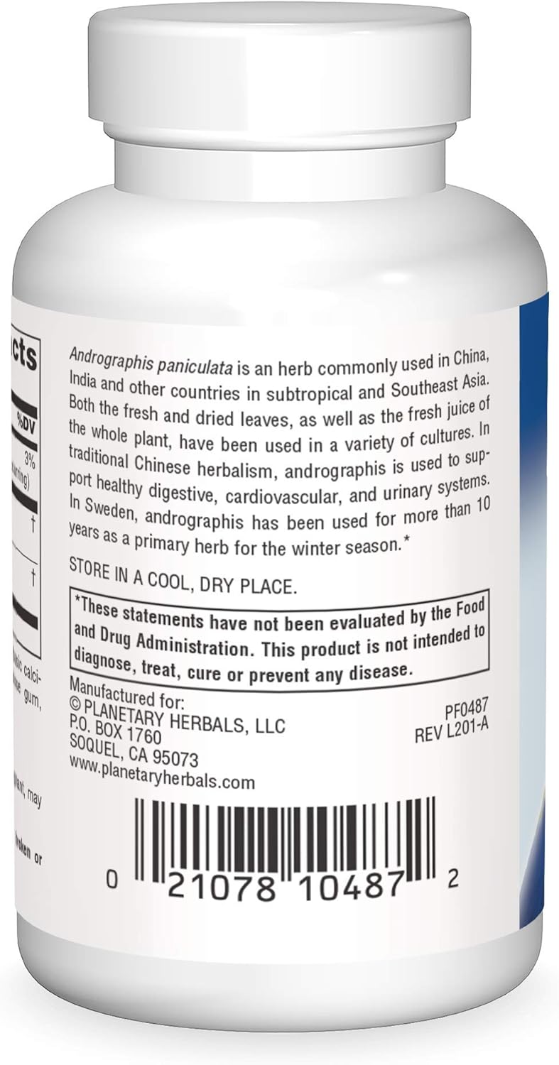400mg-full-spectrum-andrographis-tablets---ayurvedic-herb---60-count-by-planetary-herbals-2