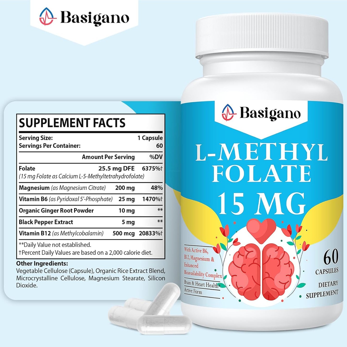 basigano-15mg-l-methylfolate-5-mthf-capsules-with-vitamins-b6-and-b12---60-vegetarian-capsules---non-gmo-gluten-free-formula-2