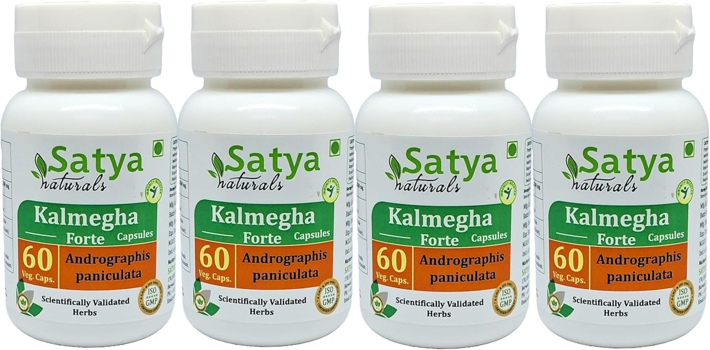 ayurvedic-satya-naturals-kalmegha-forte-capsules-500mg---240-veg-capsules---andrographis-paniculata-extract-for-men-women---herbal-supplement---101-extract-ratio-1