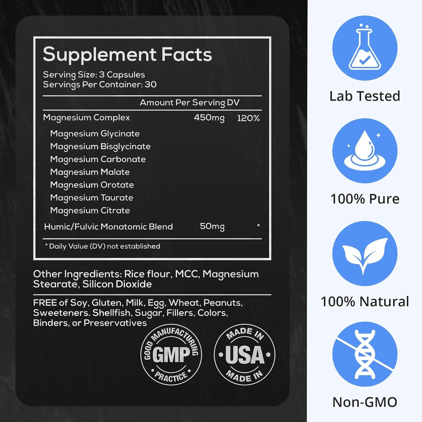 full-spectrum-magnesium-complex-supplement---7x-forms-90-capsules---high-absorption-500mg-mg-glycinate-bisglycinate-malate-orotate-citrate---wild-foods-3