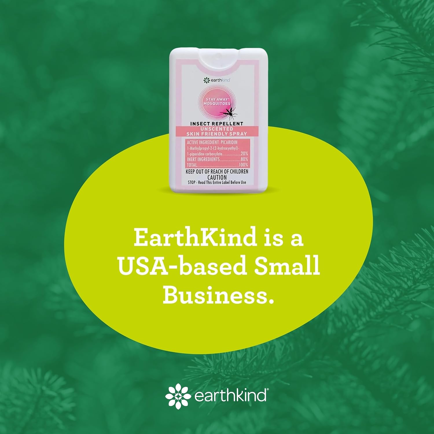 Stay Away Mosquitoes Insect Repellent Spray with Picaridin - Plant-Based Formula for 14-Hour Protection - Unscented & Safe for Kids - Travel Size 4-Pack - Espot.com.au