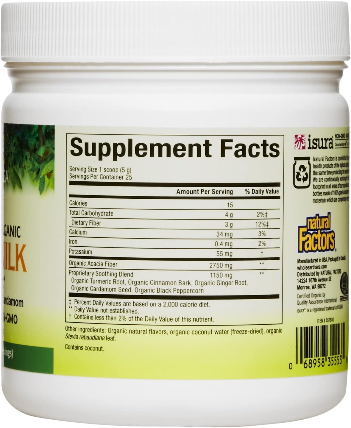 natural-factors-whole-earth-sea-golden-milk-soothing-boost-powder---44-oz-with-turmeric-ginger-and-more-2