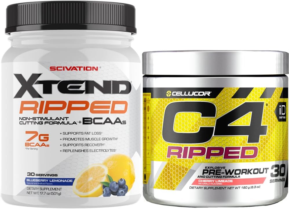 cellucor-c4-ripped-pre-workout-powder-scivation-xtend-ripped-bcaa-powder-bundle-cherry-limeade-blueberry-lemonade-30-servings-each-1