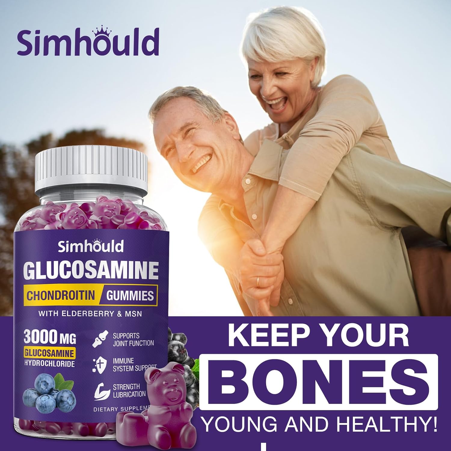 simhould-glucosamine-chondroitin-gummies---2-pack-3000mg-extra-strength-joint-support-supplement-with-msm-elderberry-for-adults-men-women---flexibility-antioxidant-immune-support-6