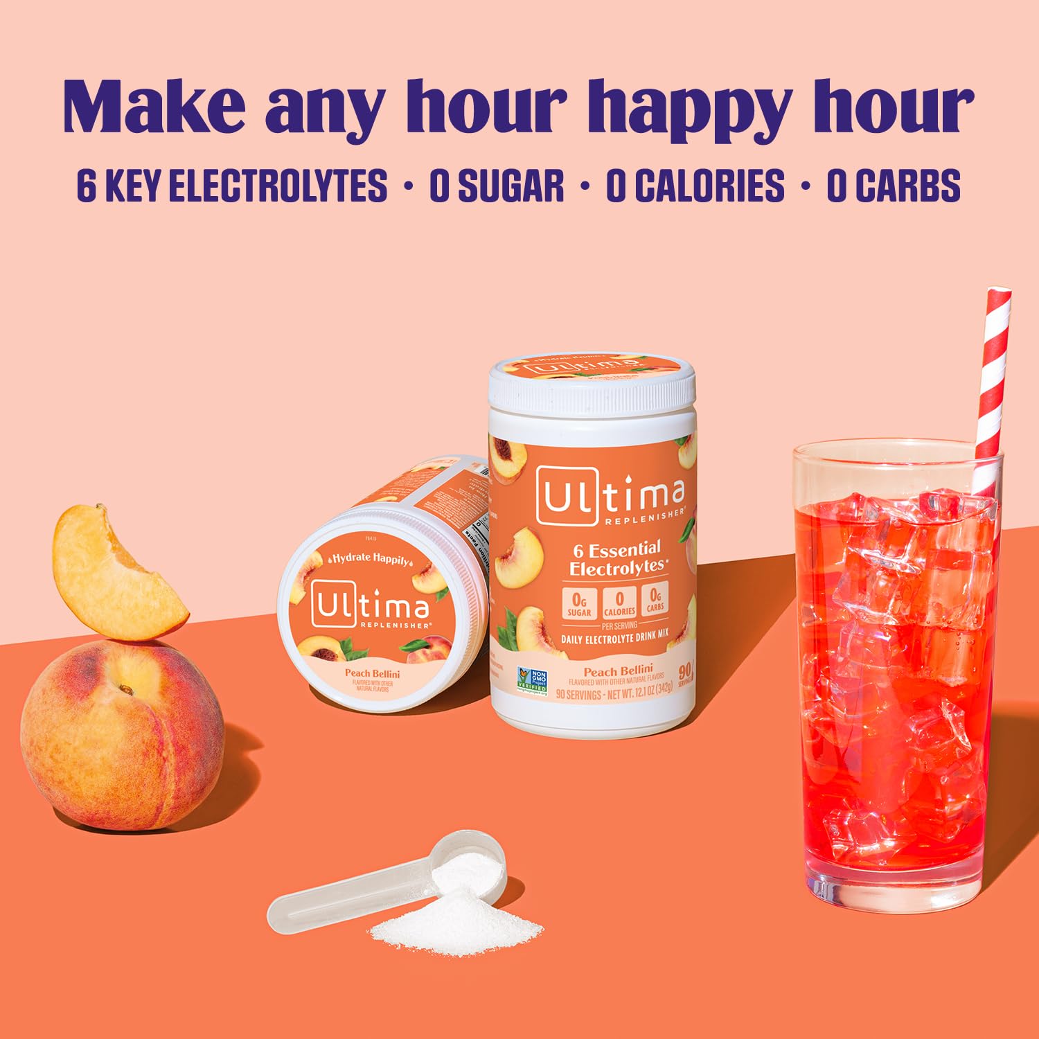 ultima-replenisher-peach-bellini-electrolyte-powder-drink-mix---90-servings-6-key-electrolytes-trace-minerals---keto-non-gmo-sugar-free-hydration-3