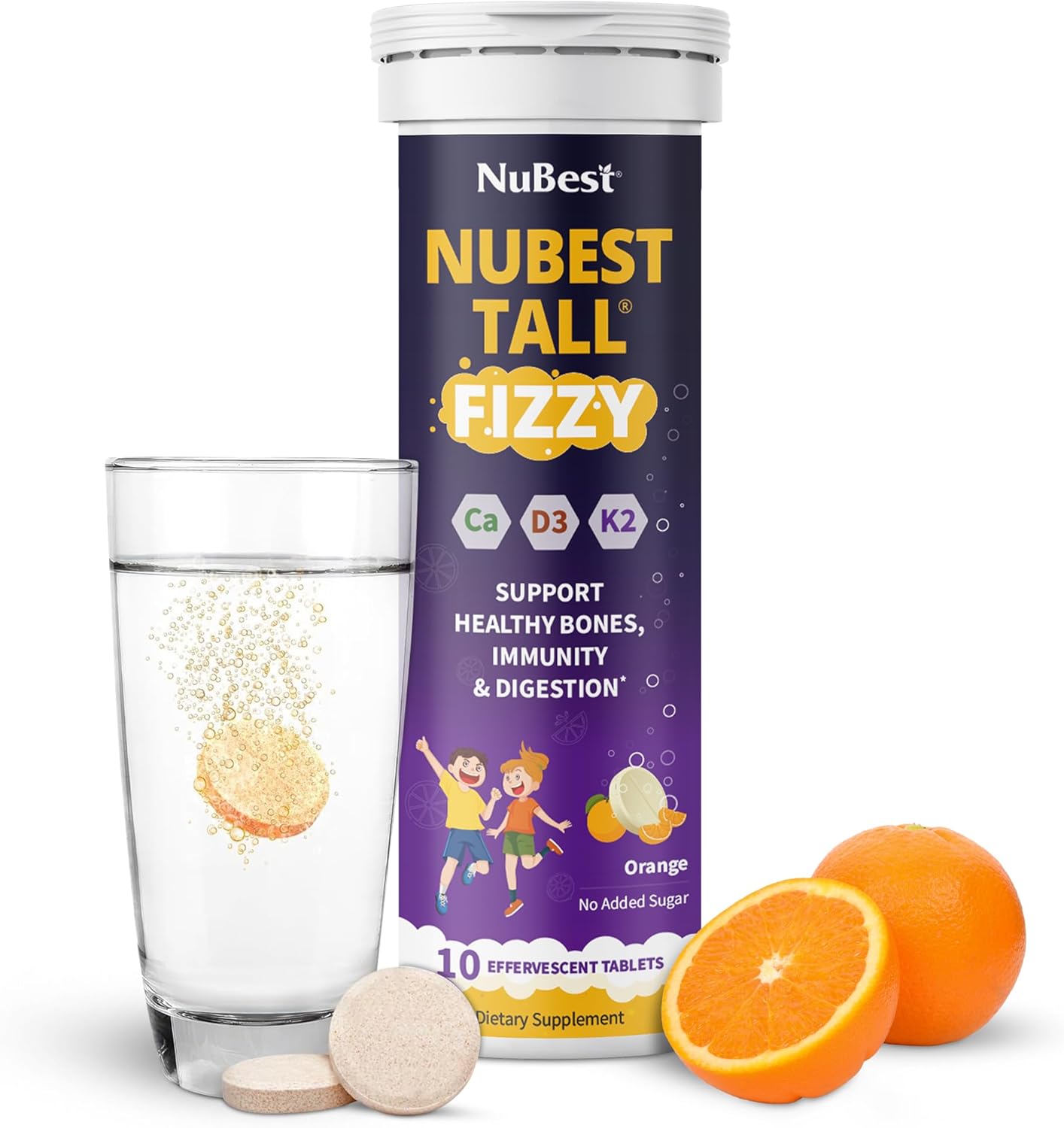 nubest-tall-fizzy---kids-teens-bone-health-supplement-with-probiotic-calcium-magnesium-vitamin-d3-k2-zinc---60-effervescent-tablets-for-ages-4-2