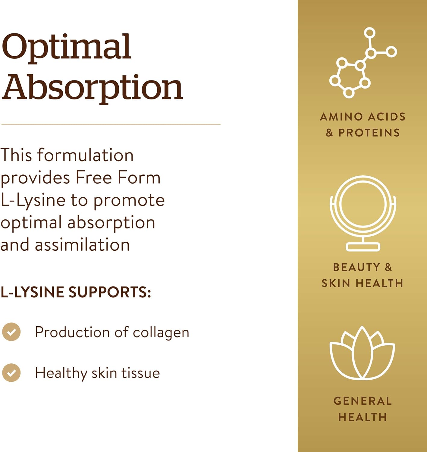 solgar-l-lysine-1000mg-tablets---skin-and-lip-integrity-support---collagen-boost---enhanced-absorption---amino-acids---non-gmo-vegan-gluten-free---250-servings-5