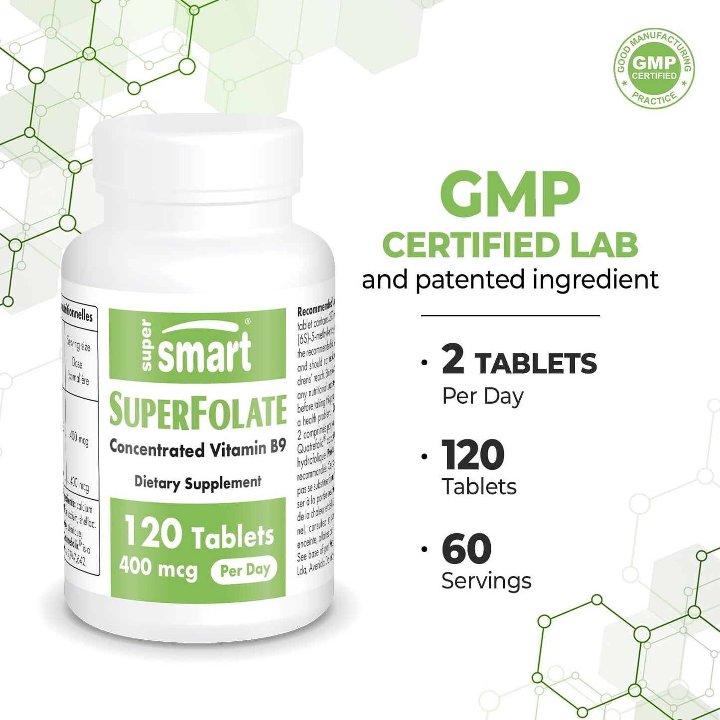 superfolate-400mcg---quatrefolic-5-mthf-supplement---active-folate-vitamin-b9---120-tablets---patented-bioavailable---non-gmo-gluten-free-4