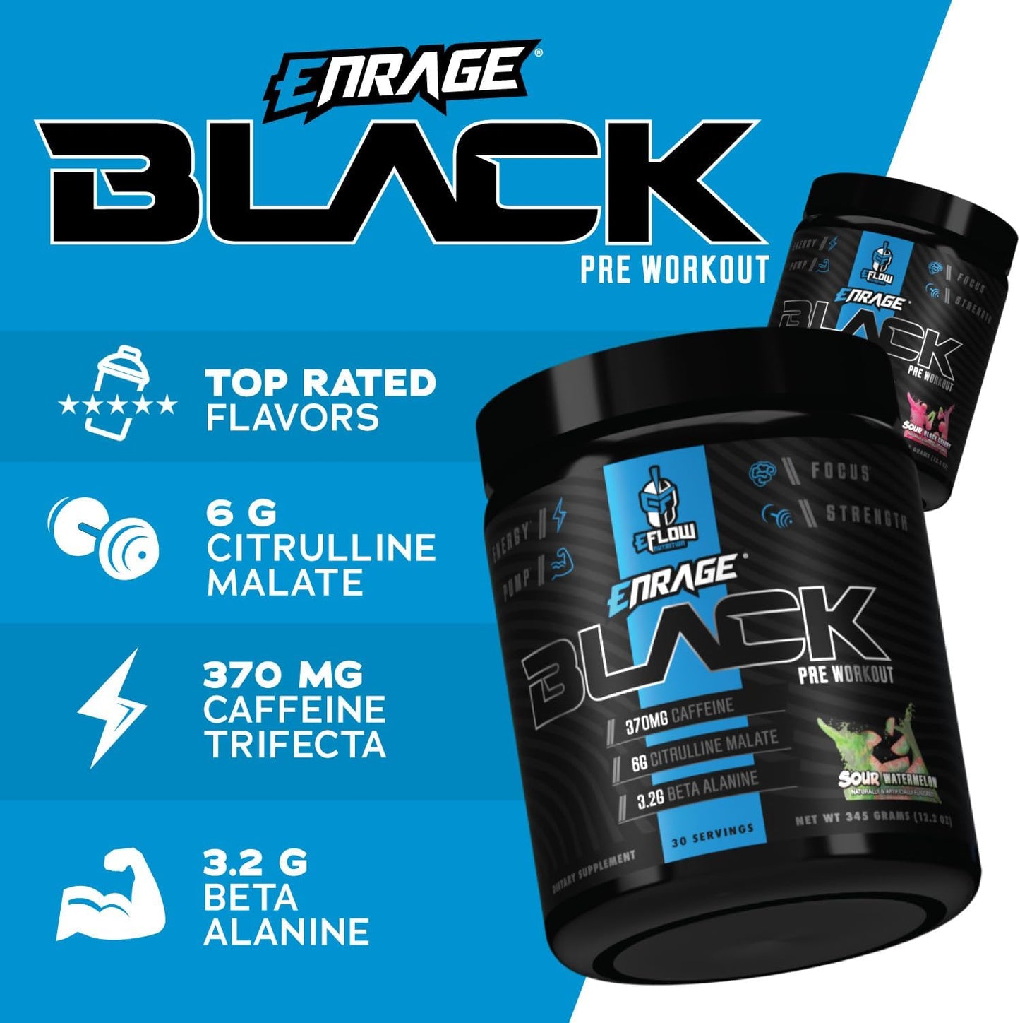 eflow-nutrition-enrage-black-high-stimulant-pre-workout-powder---boost-energy-pumps-strength---4-flavors---sour-watermelon---30-servings-3