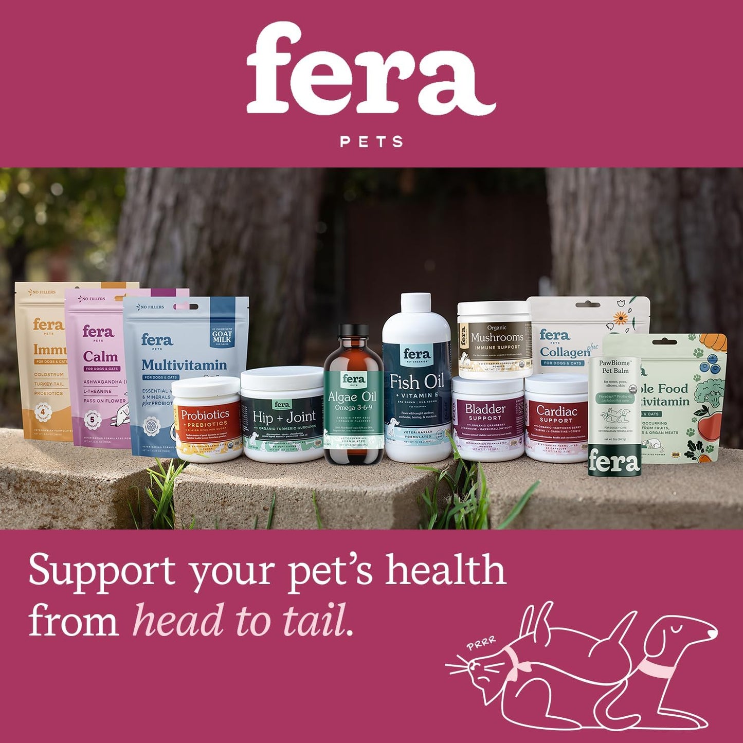 vet-formulated-fera-pet-organics-skin-coat-supplement-with-goat-milk-for-cats-dogs---enhances-coat-thickness-and-skin-hydration---contains-collagen-biotin-and-vitamin-c---60-servings-6