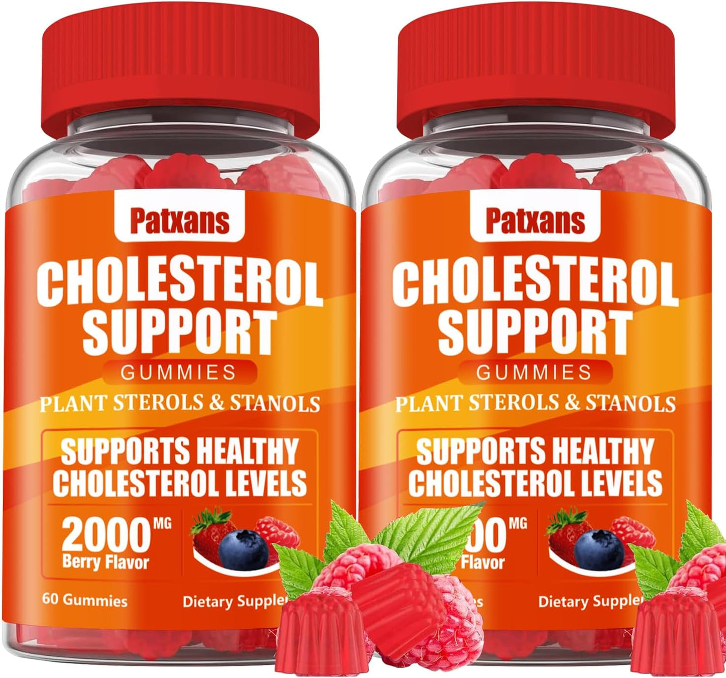 2-pack-patxans-cholesterol-support-gummies-with-2000mg-plant-sterols-sterols---mixed-berry-flavor---120-count---promotes-healthy-cholesterol-levels-energy-1