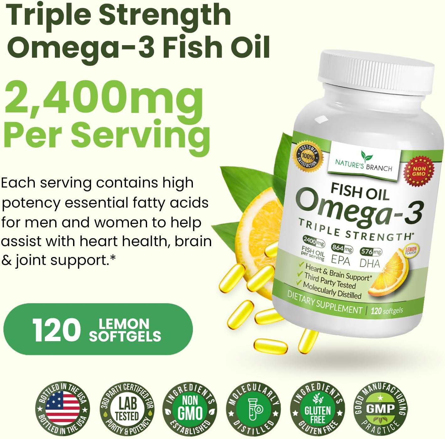 triple-strength-omega-3-fish-oil-pills---2400mg-120-capsules---lemon-flavor-high-potency-burpless---ultra-pure-liquid-softgels-for-brain-joints-eyes-hair-heart-health---natures-branch-best-3