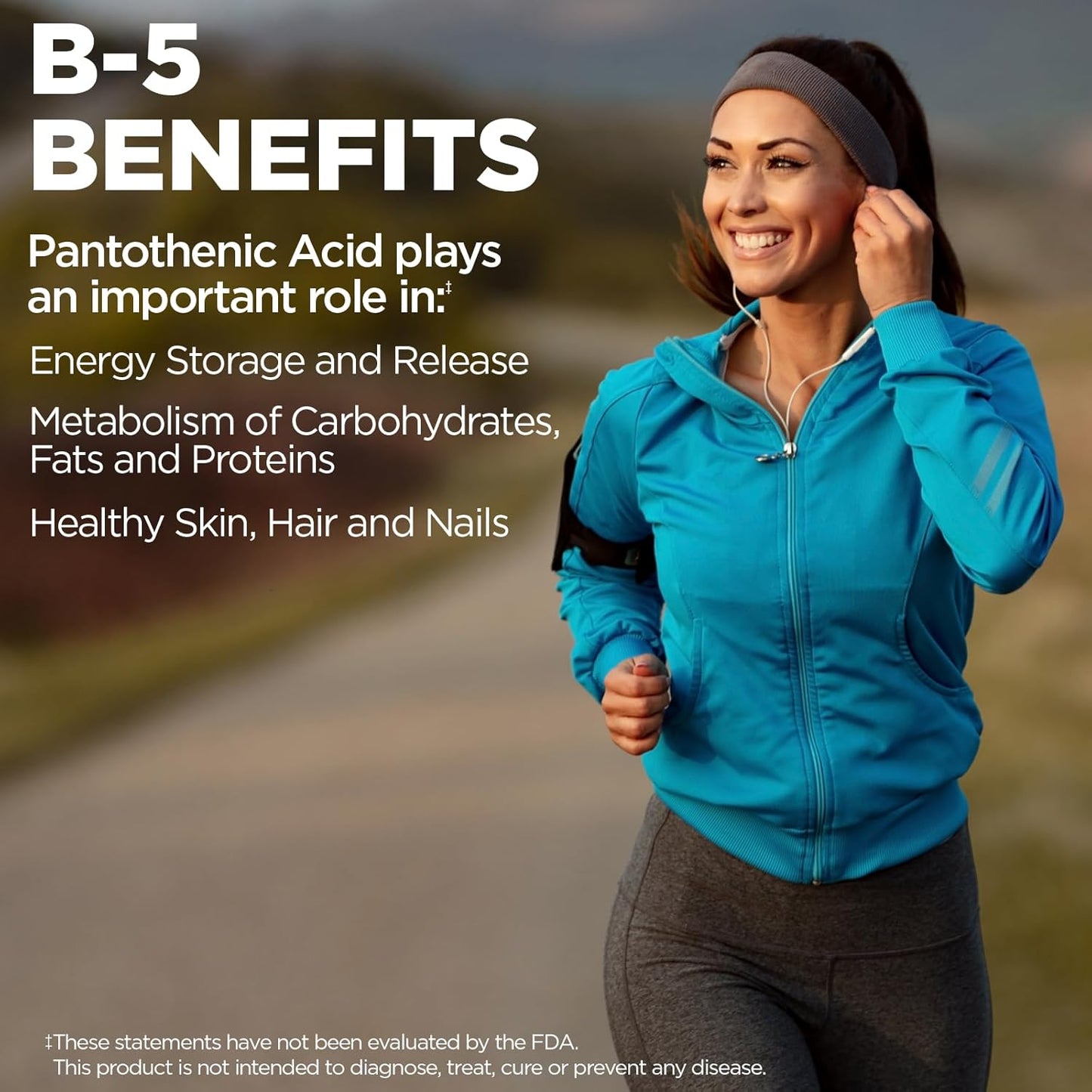 sustained-release-pantothenic-acid-1000mg---energy-support---metabolism-booster---hair-skin-health---vegan---100-tablets-100-servings---60-day-guarantee-3