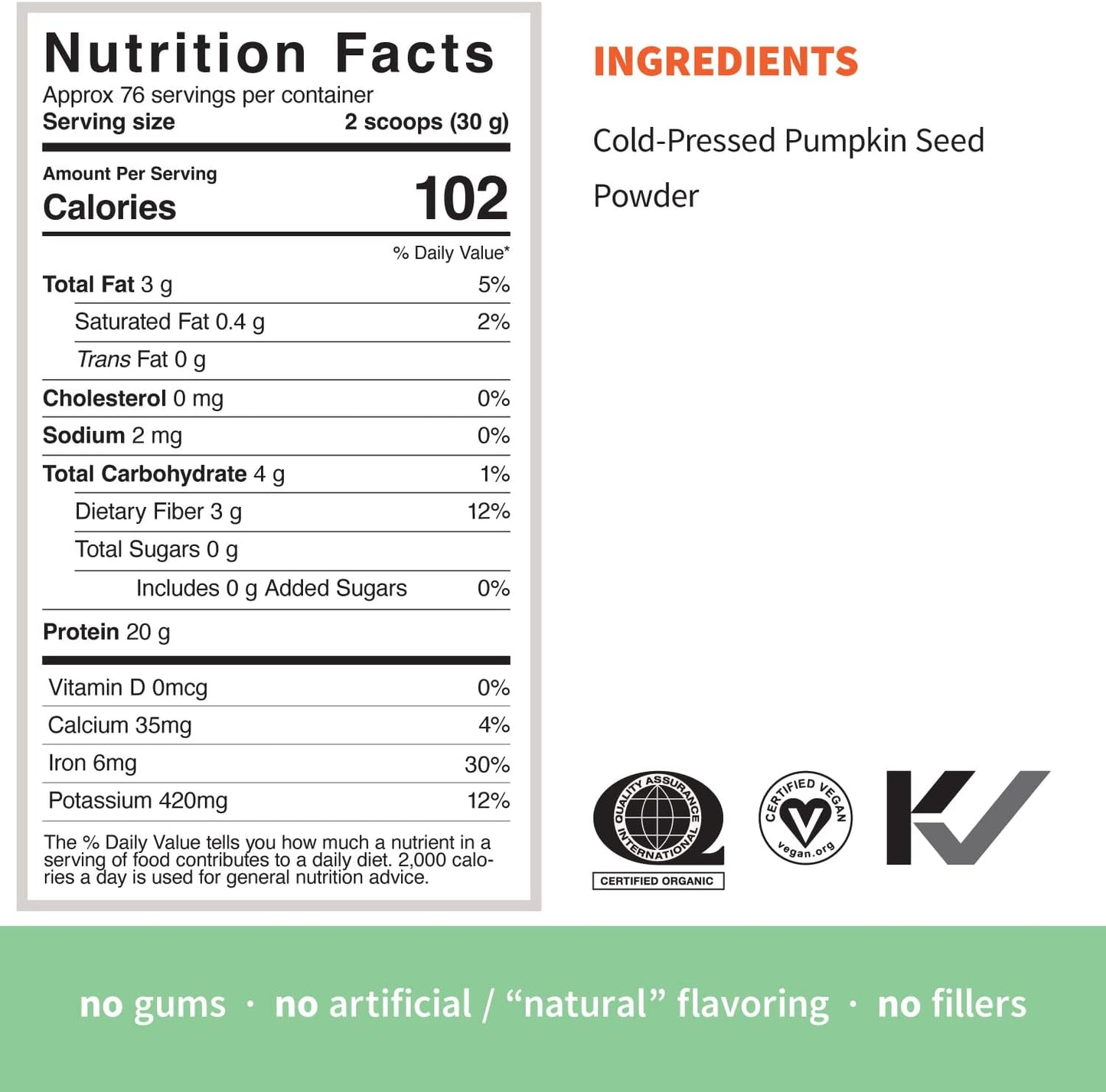 organic-pumpkin-seed-protein-powder---20g-plant-based-protein-no-artificial-sweeteners-non-dairy-non-gmo-vegan-gluten-free-keto---5lb-3