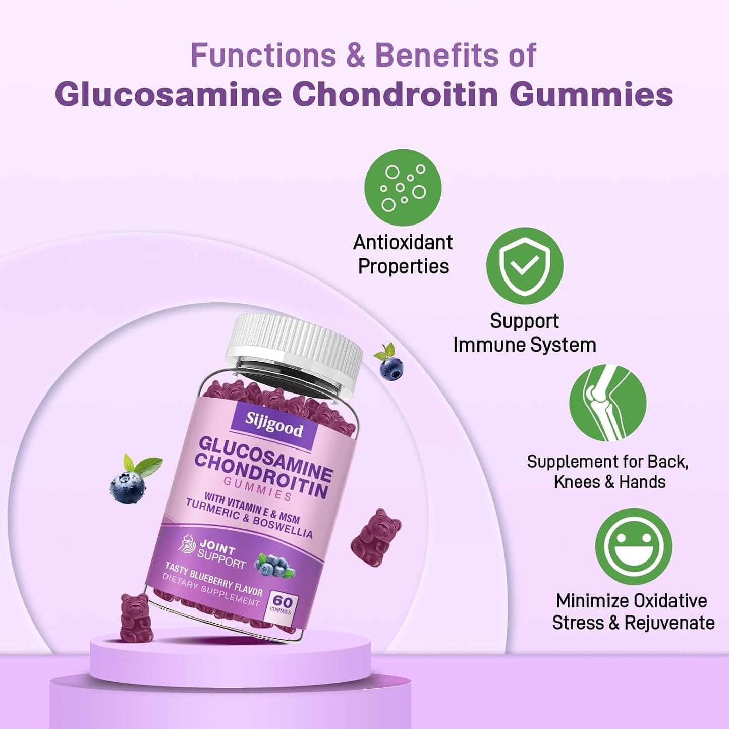extra-strength-glucosamine-chondroitin-msm-gummies-with-elderberry-turmeric---blueberry-flavor-for-joint-support-antioxidant-boost---60-gummies-4