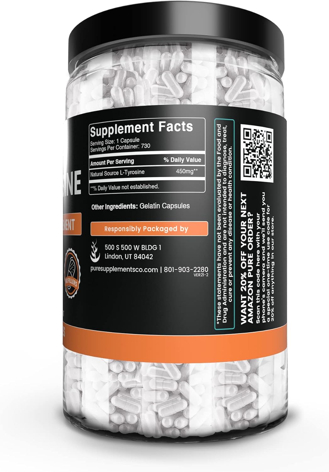 730-capsules-of-pure-l-tyrosine-supplement---no-magnesium-or-rice-fillers---lab-verified-always-pure-3