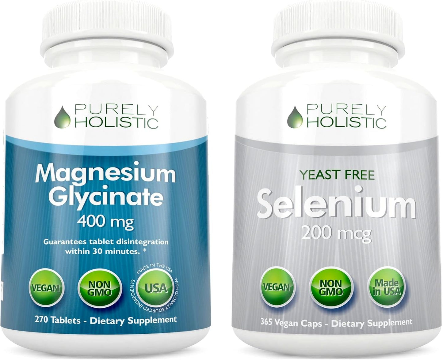 vegan-magnesium-glycinate-400mg-selenium-200mcg-bundle---270-tablets-365-capsules---made-in-usa-by-purely-holistic-1