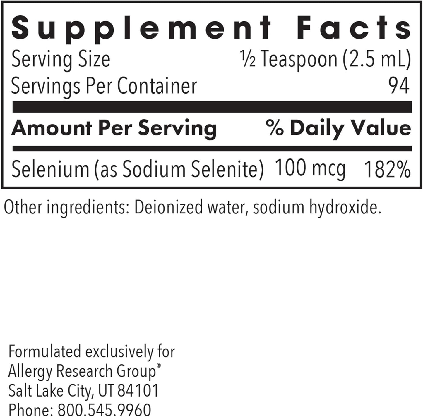 hypoallergenic-selenium-liquid-supplement-for-thyroid-support---100-mcg-pure-sodium-selenite-antioxidant-solution---well-absorbed-8-fl-oz-3