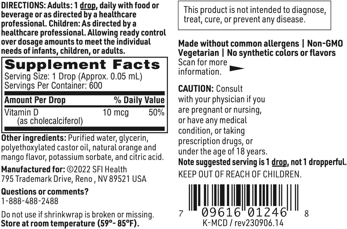 high-quality-micellized-vitamin-d3-liquid-drops--400-iu-per-drop---suitable-for-children-infants-and-adults---immune-support---natural-mango-orange-flavor---600-servings---1-fl-oz-5
