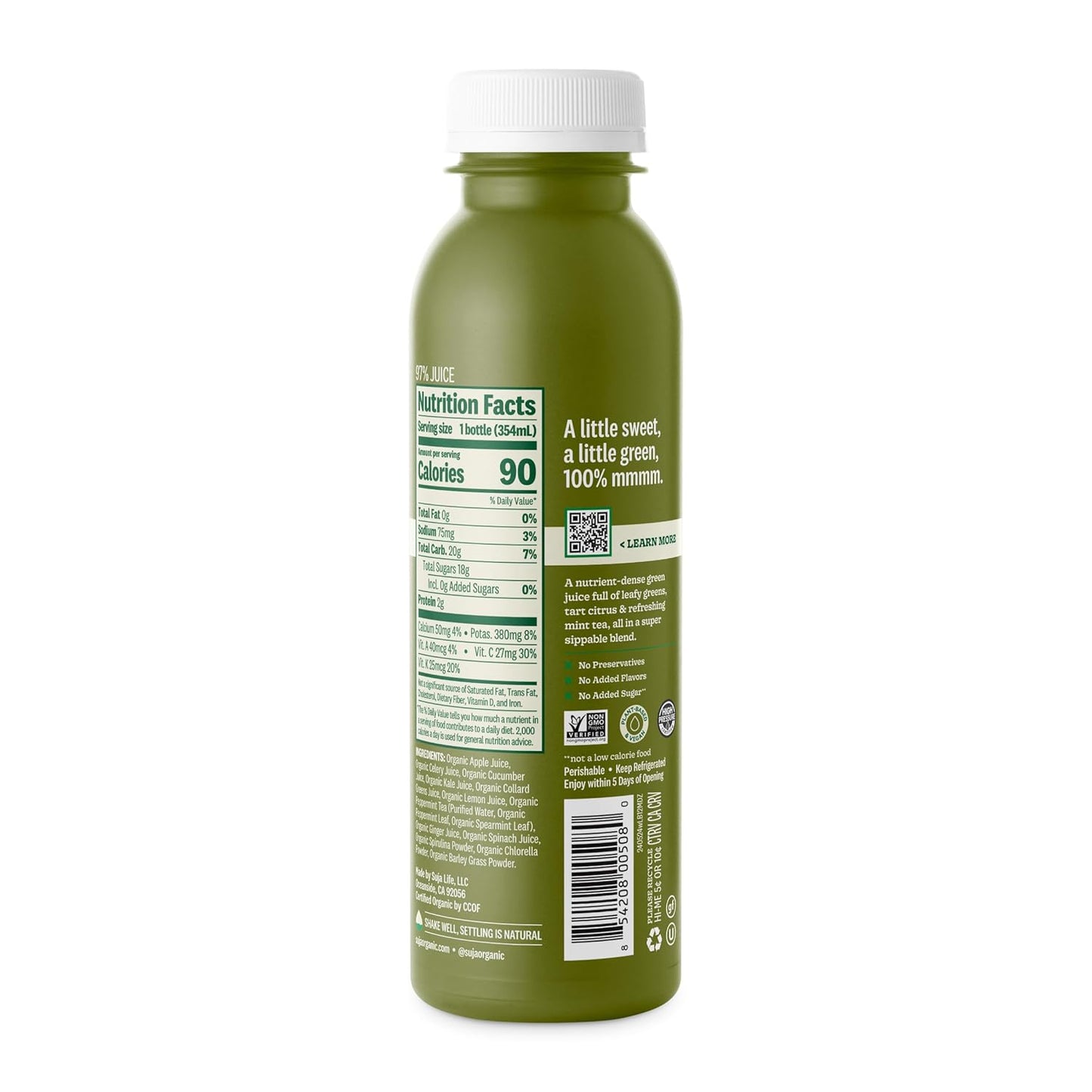 organic-suja-mighty-dozen-juice-blend---celery-cucumber-kale-collard-greens-apple---12-fl-oz-bottle-3