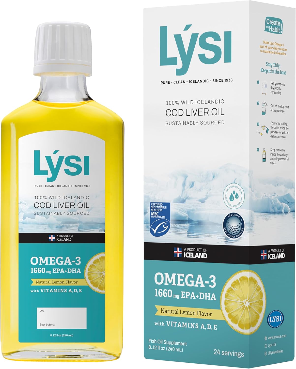 wild-icelandic-cod-liver-oil-with-1660mg-epa-dha-vitamin-ade-natural-lemon-flavor-gmp-certified---812-fl-oz-2