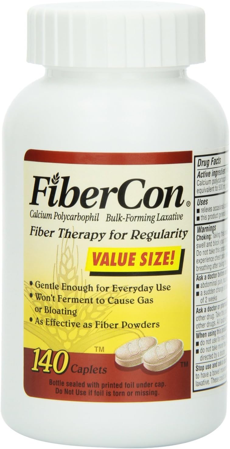 fibercon-caplets-for-regularity---pack-of-3-420-caplets---fiber-therapy-supplement-for-digestive-health-1