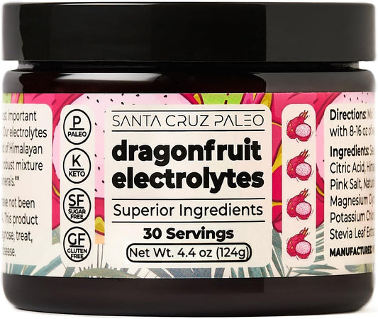 santa-cruz-dragonfruit-paleo-electrolyte-powder---sugar-free-30-servings-with-himalayan-sea-salt-magnesium-potassium-1