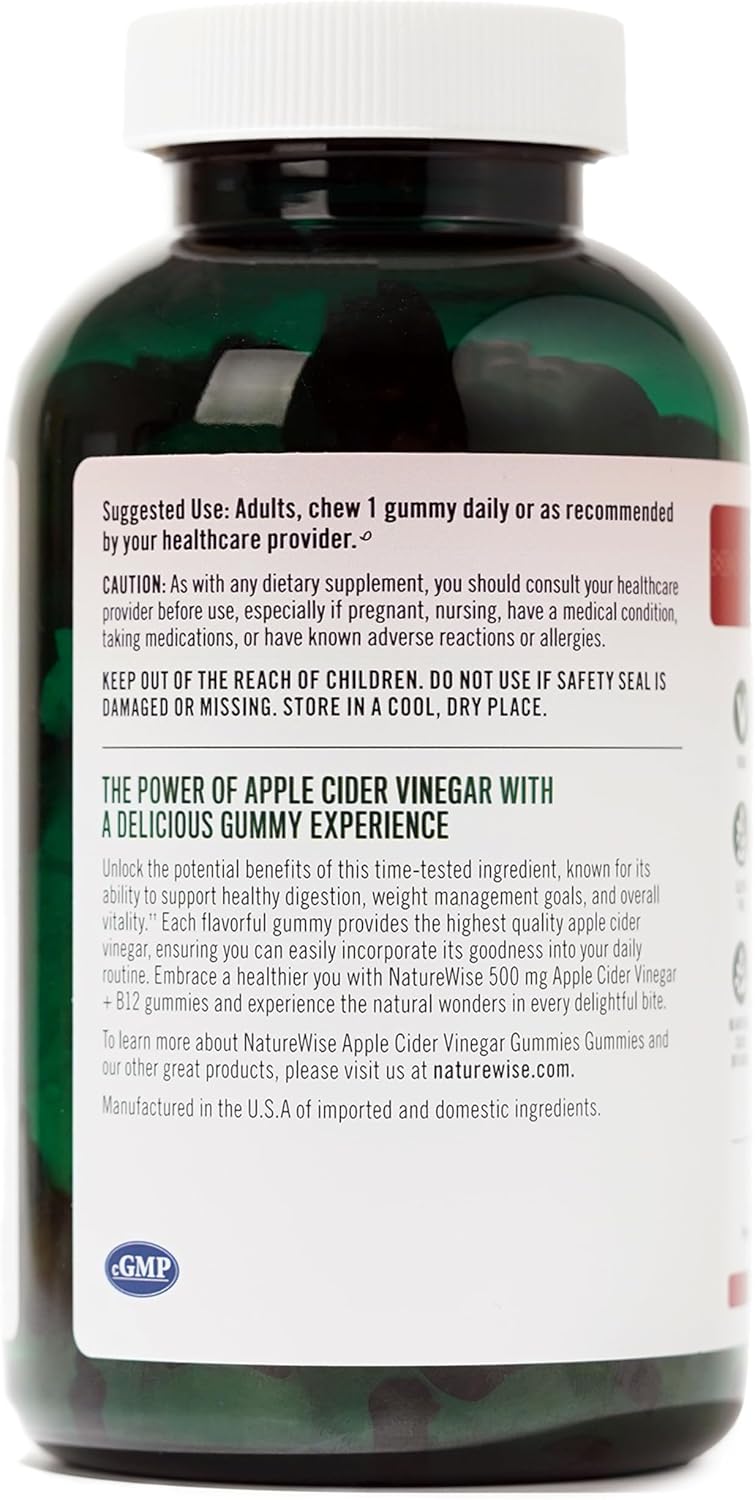 naturewise-apple-cider-vinegar-gummies-1000mg-acv-vitamin-b12---apple-pineapple-flavor---180-count---vegan-gluten-free-non-gmo---3-month-supply-8