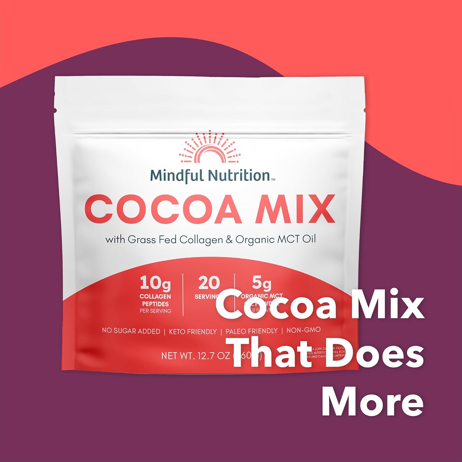 organic-keto-protein-cocoa-mix-with-collagen-peptides-powder-mct-oil---paleo-sugar-free-hot-chocolate---127-oz-5