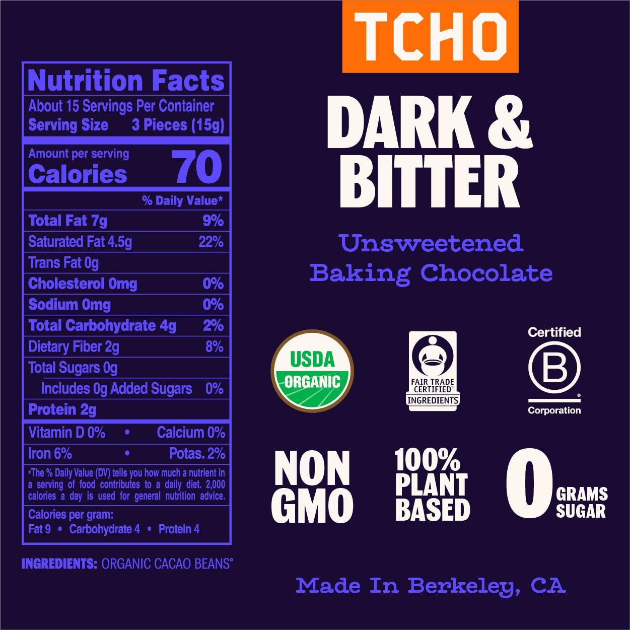 organic-fair-trade-tcho-dark-chocolate-couverture-for-baking---100-unsweetened-non-gmo-vegan-soy-free---3-bags-8oz-each-2