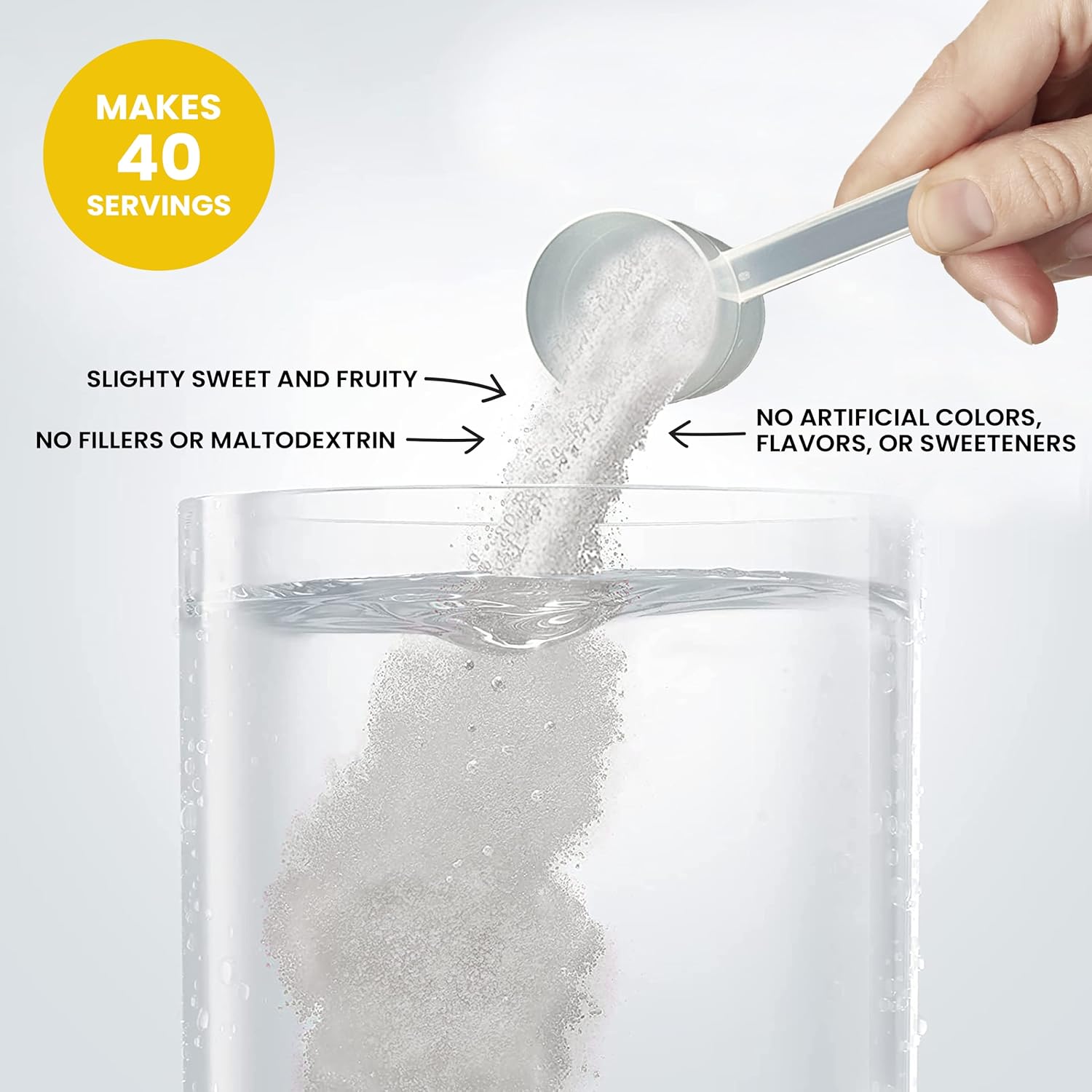 Isotonic Electrolyte Hydration Powder Mix - Gluten-Free Lemon Flavor - 35 oz - Post-Workout Drink Mix - Espot.com.au