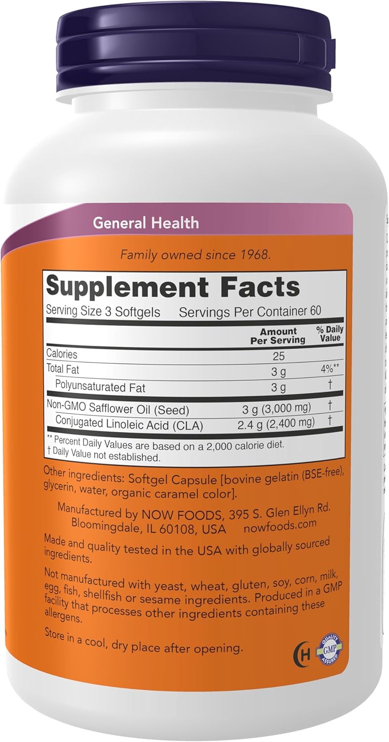 now-foods-cla-800-mg-softgels---conjugated-linoleic-acid-nutritional-oil-supplement---180-count-2