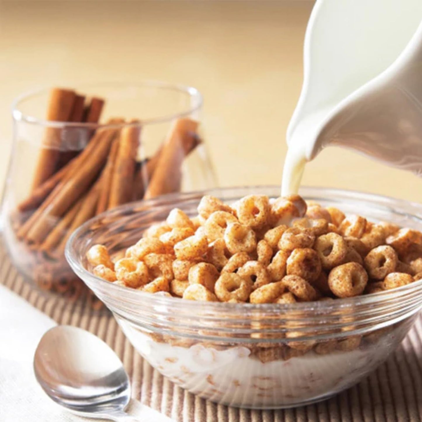 high-protein-soy-cereal---15g-protein-low-calorie-gluten-free-breakfast-cereal---nutmeg-state-nutrition---7-servings-honey-nut-flavor-4