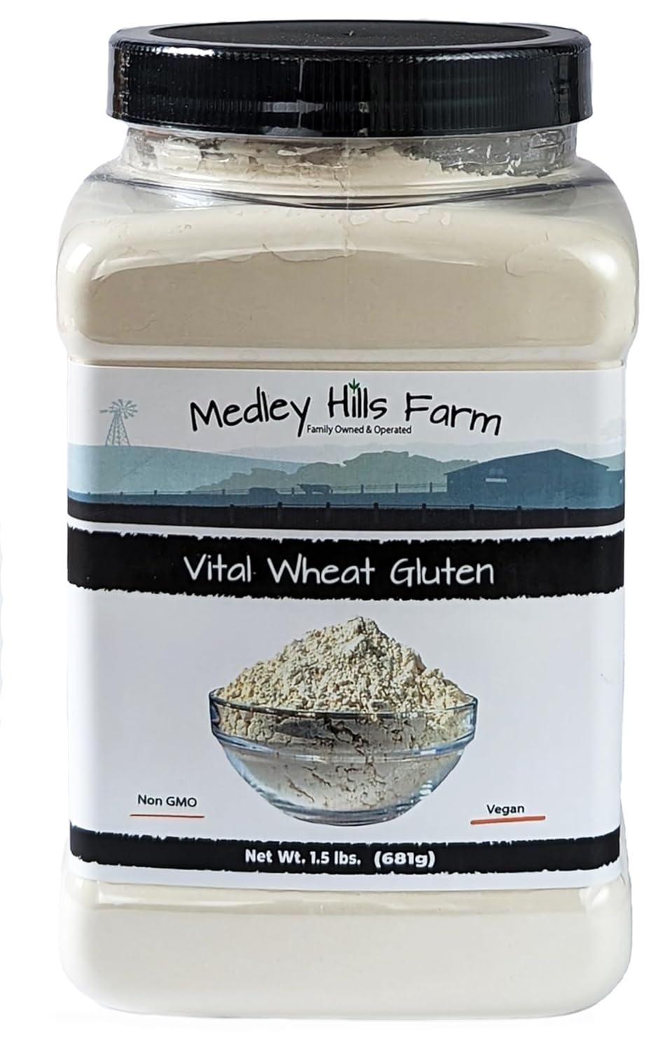 medley-hills-farm-vital-wheat-gluten-15-lbs-in-reusable-container---high-protein-vegan-non-gmo-keto-friendly---ideal-for-seitan-bread-making-1