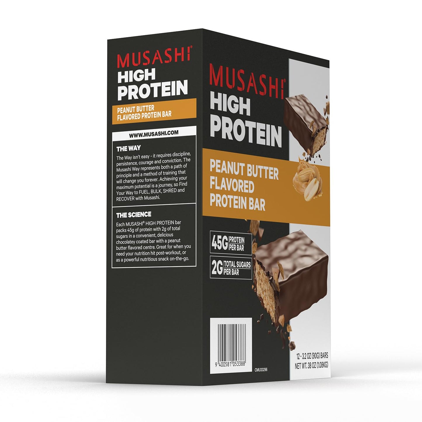 high-protein-peanut-butter-milk-chocolate-coated-bars---45g-protein-2g-sugars---post-workout-snack---12-pack-32oz-bars---musashi-9