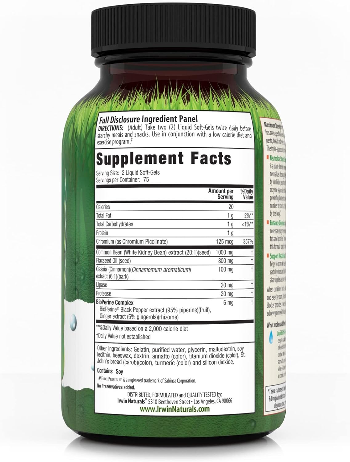irwin-naturals-3-in-1-carb-blocker---maximum-strength-liquid-softgels-for-carbohydrate-neutralization-and-metabolism-support---150-count-2