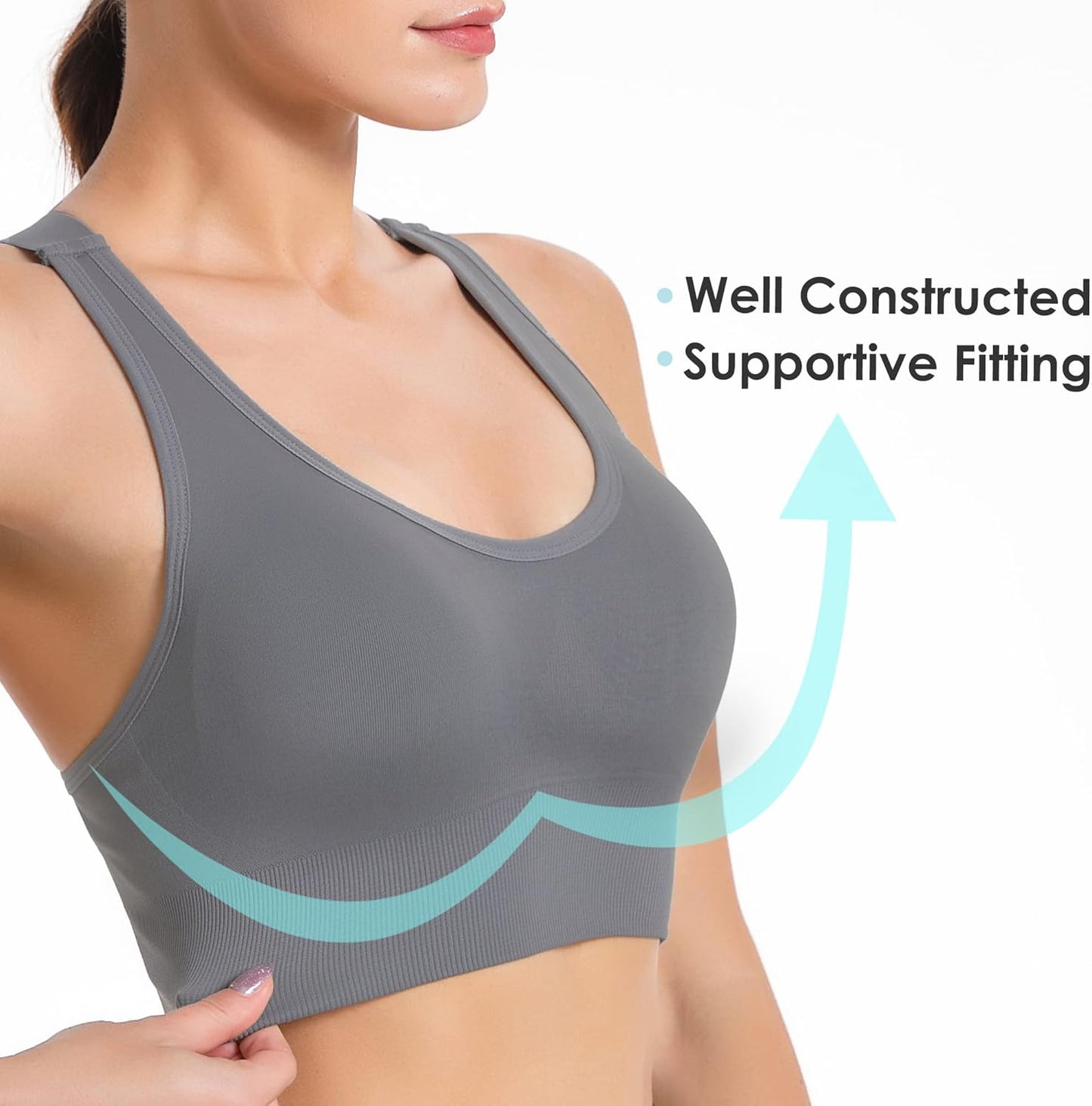womens-evercute-padded-sports-bra-with-medium-support-and-criss-cross-straps-for-high-impact-yoga-and-exercise-4
