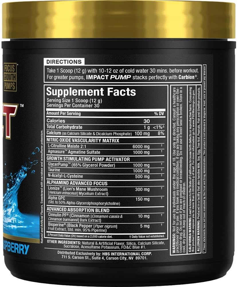 allmax-impact-pump-blue-raspberry-pre-workout-formula-360g---citrulline-malate-lions-mane---boost-pumps-mind-muscle-connection---stim-free---30-servings-3