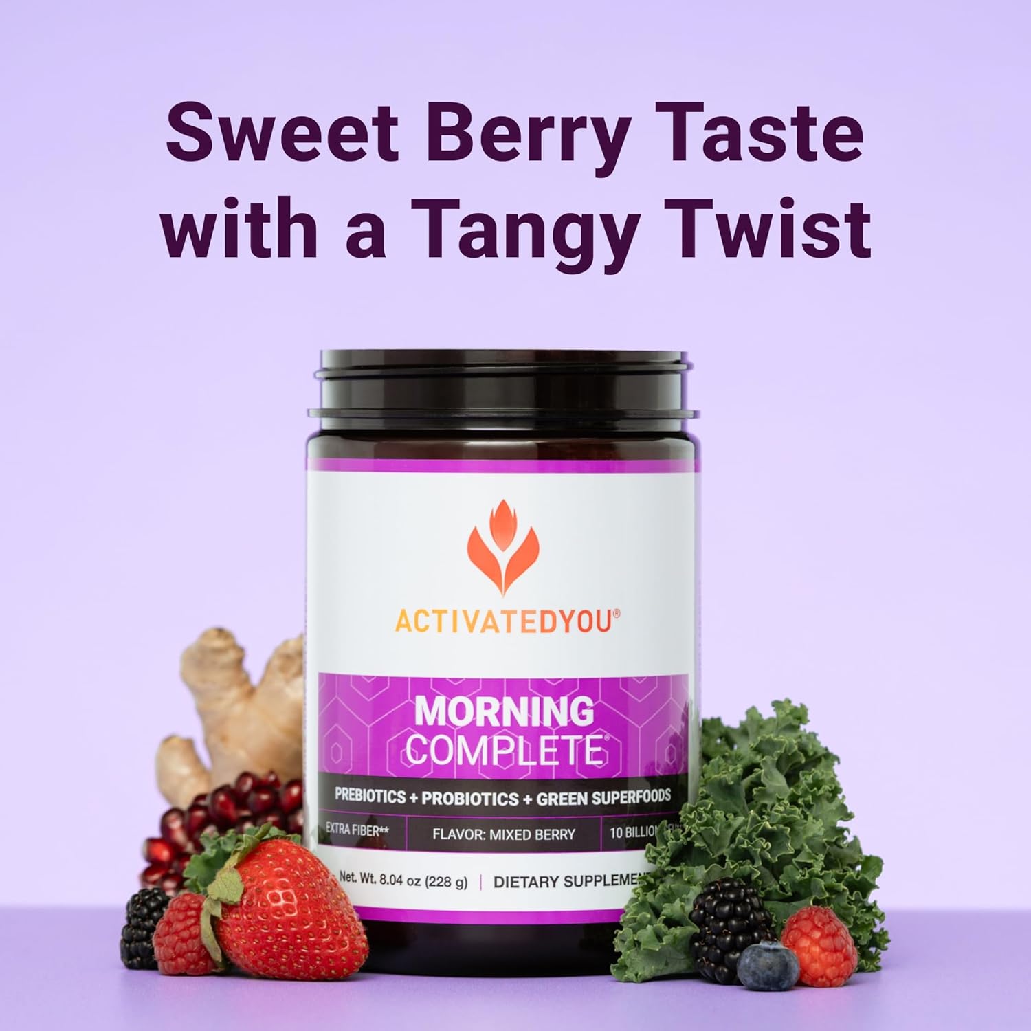 morning-complete-by-activatedyou-gut-health-superfood-drink-mix-with-prebiotics-probiotics-antioxidants-green-superfoods---10-billion-cfus-30-servings---mixed-berry-flavor-2
