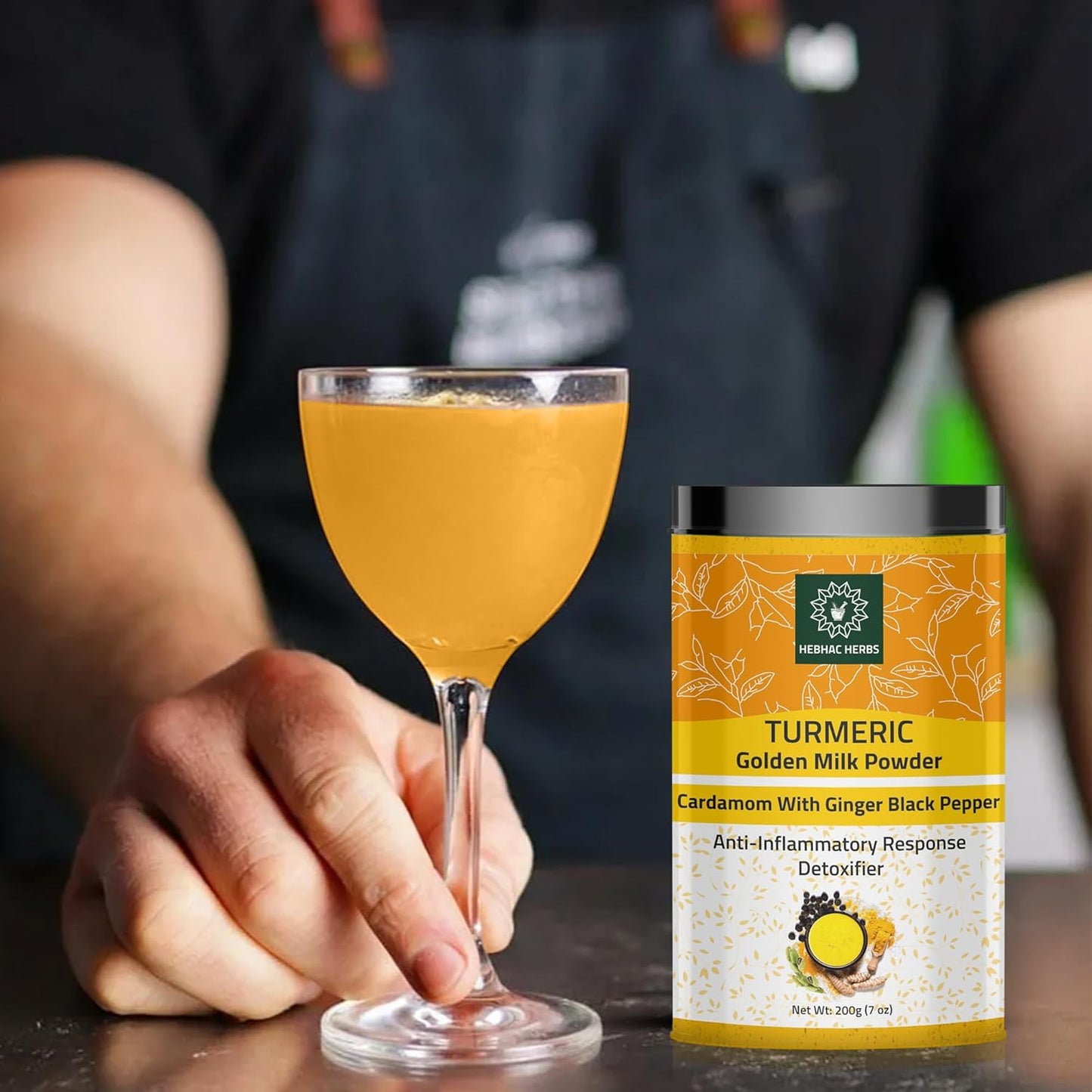 hebhac-herbs-turmeric-golden-milk-powder---200g-turmeric-powder-with-black-pepper-mix-blend-of-ginger-cardamom-black-pepper-curcumin-cane-sugar-organic-ingredients-6