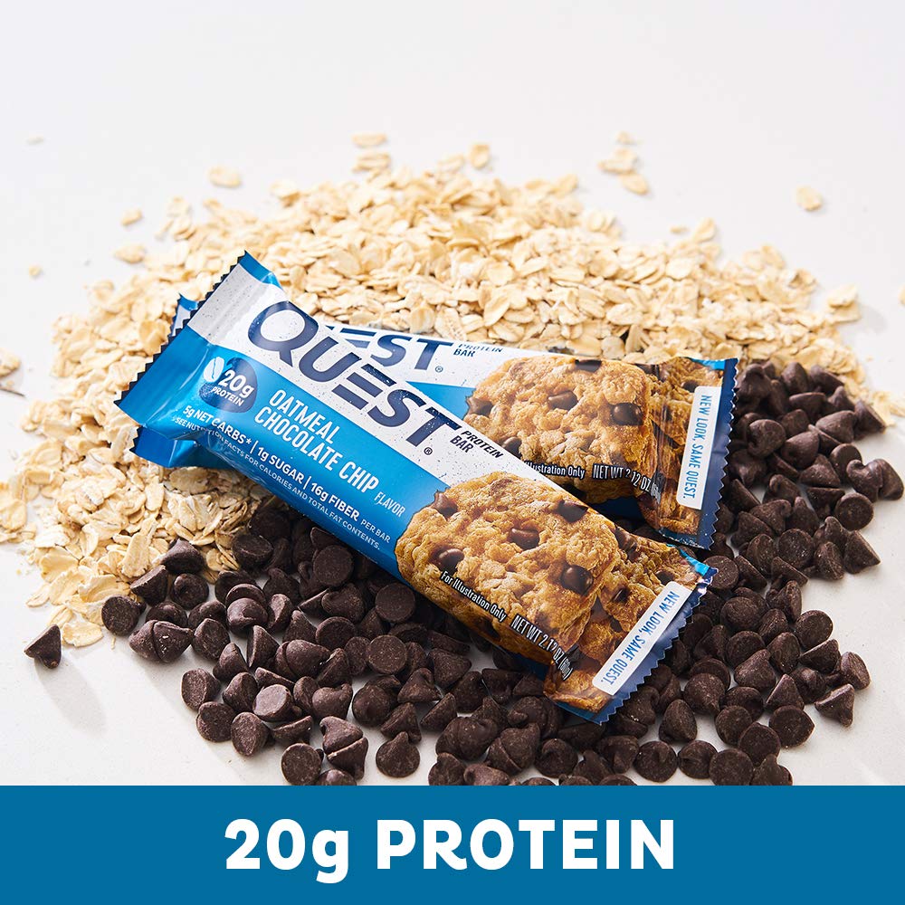 quest-nutrition-oatmeal-chocolate-chip-protein-bars---gluten-free-keto-friendly-snack-with-20g-protein-1g-sugar-5g-net-carbs---12-count-pack-4