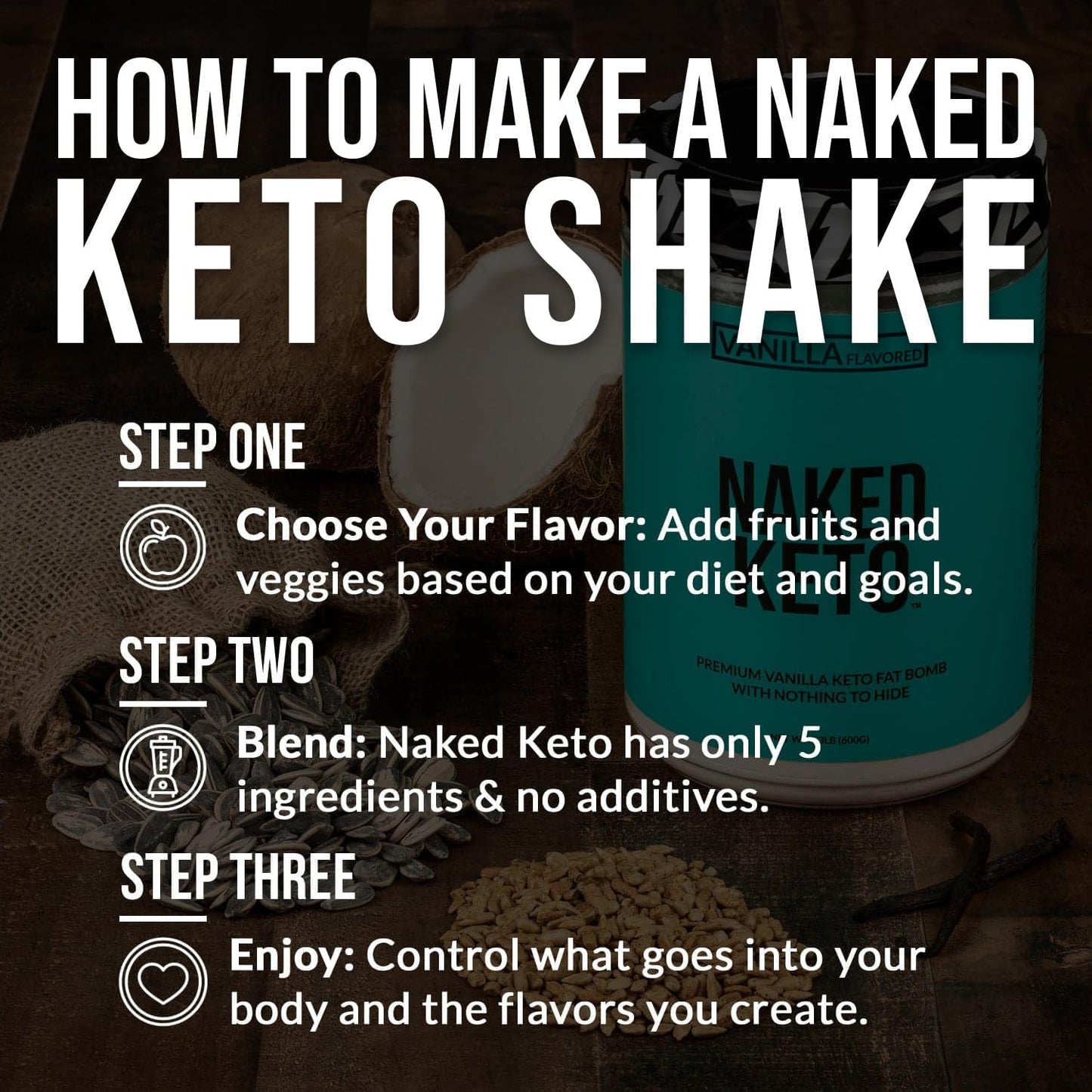 premium-naked-vanilla-keto-fat-bomb-powder---gluten-free-mct-oil-powder---no-gmos---13-lb-5