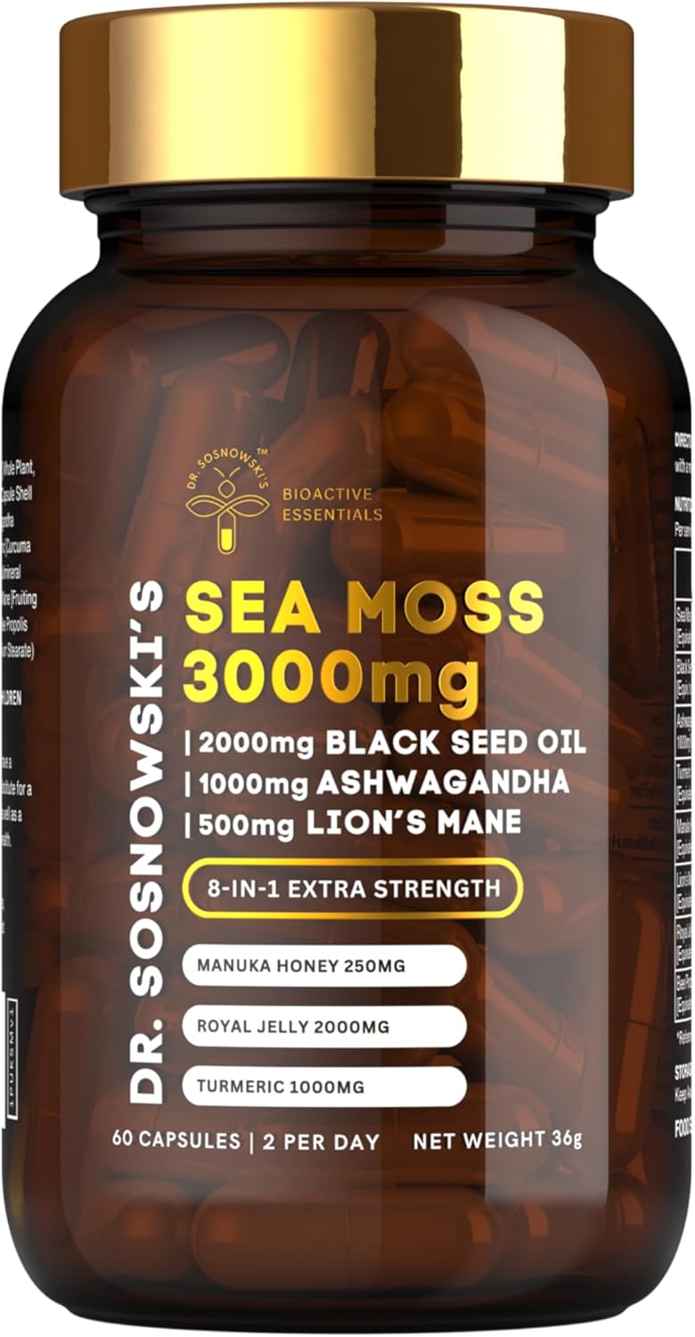 premium-bioactive-seamoss-8-in-1-formula-with-black-seed-ashwagandha-turmeric-manuka-honey-lions-mane-royal-jelly-bee-propolis-extract---60-capsules-by-dr-sosnowski-1