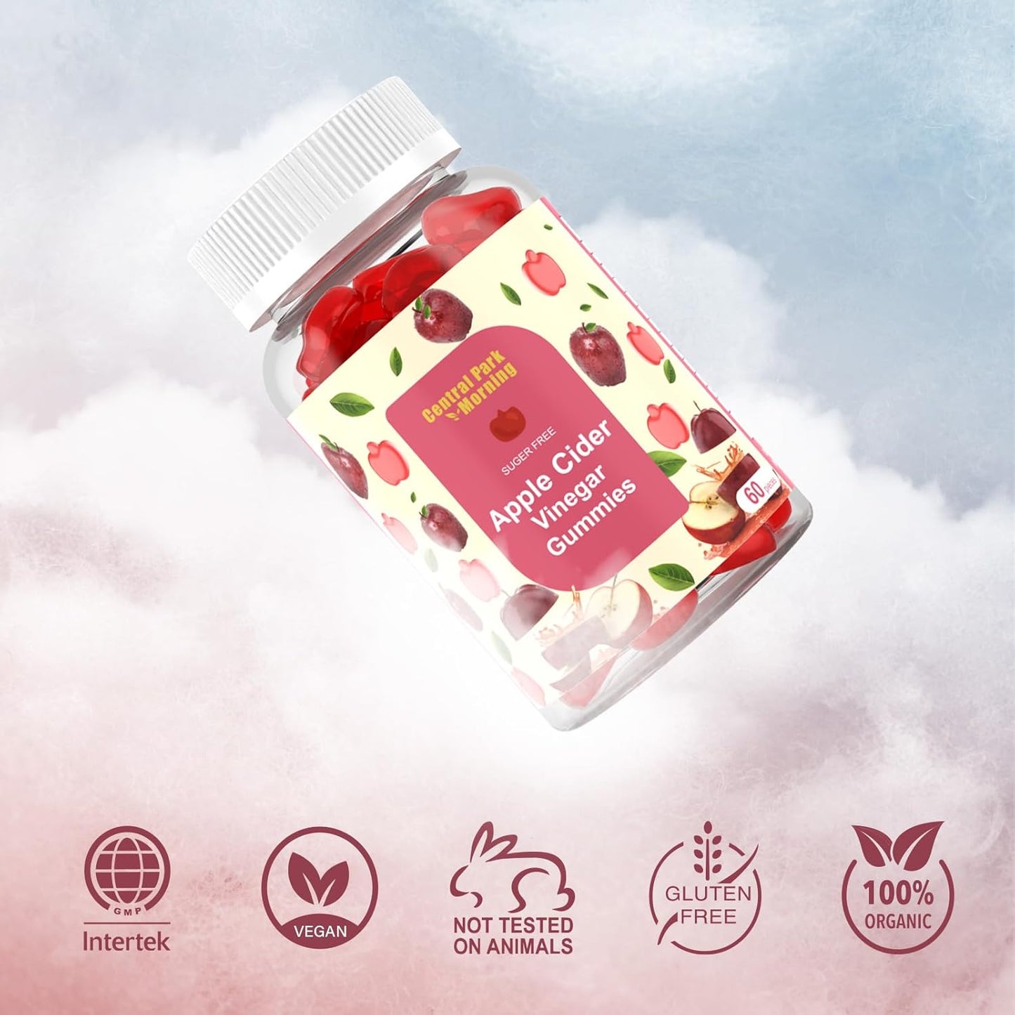 central-park-morning-apple-cider-vinegar-gummies---1000mg-acv-supplement-for-detox-cleanse---sugar-free-non-gmo---60-gummies---boost-your-health-today-6