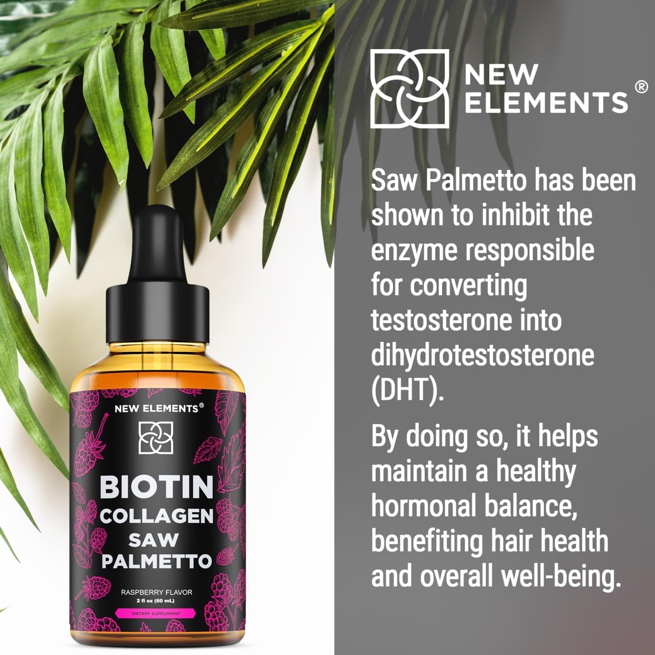 liquid-biotin-with-collagen-saw-palmetto-extract-hair-growth-drops---dht-blocker-prostate-support---fast-absorption-hair-skin-nails-vitamins---non-gmo-men-women-3