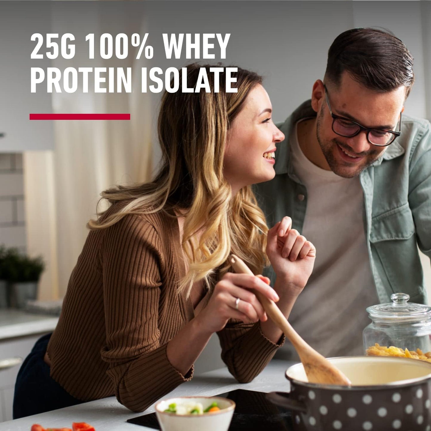 Isopure Zero Carb Whey Isolate Protein Powder, Strawberries & Cream Flavor, 25g Protein, 3 Lbs, 44 Servings, Gluten & Lactose Free - Espot.com.au