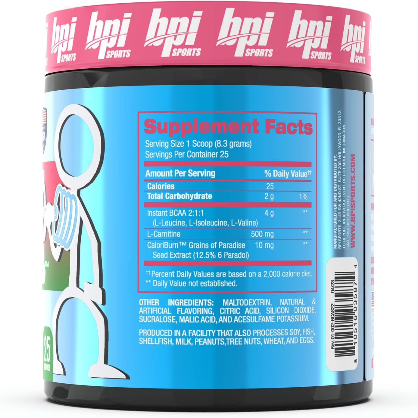 bpi-sports-best-bcaa-shredded---watermelon-ice-flavor---boosts-fat-conversion-to-energy---supports-weight-loss-and-lean-muscle---25-servings-275-g-3
