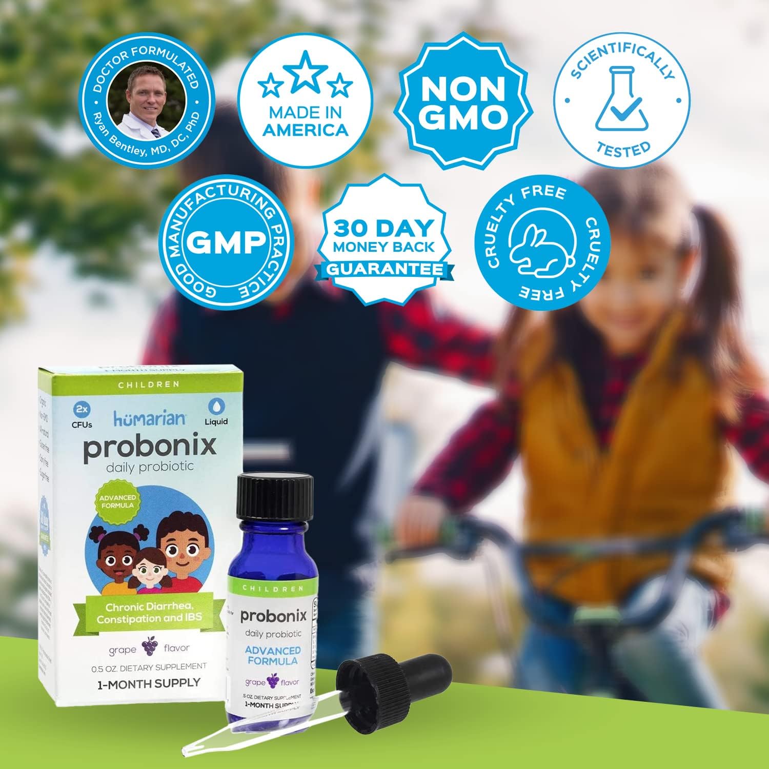 humarian-probonix-advanced-probiotics-for-kids---extra-strength-8-strain-liquid-probiotic---90-billion-cfus---fortify-digestive-health---30-day-supply---grape-flavor-4