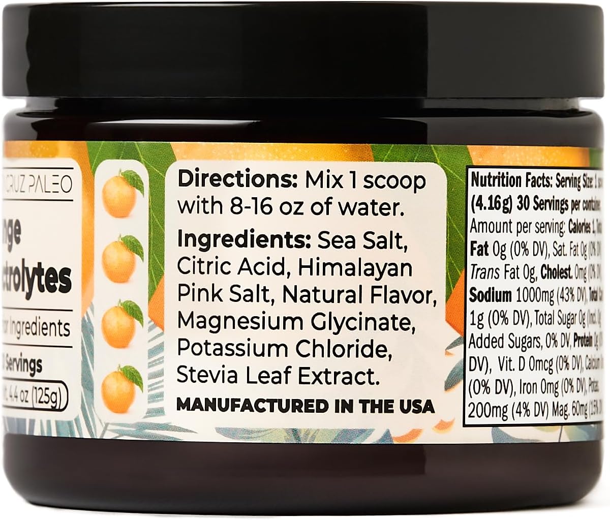 santa-cruz-orange-paleo-electrolyte-powder-with-himalayan-sea-salt---sugar-free-30-servings-6
