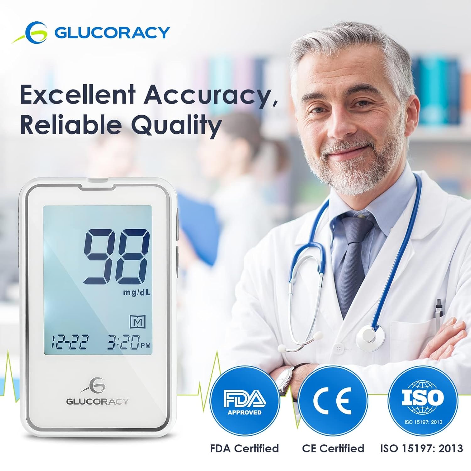 blood-glucose-monitoring-kit-with-100-test-strips-lancets-glucometer-lancing-device-travel-case---diabetic-home-testing-solution-2